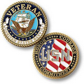 U.S. Navy Veteran Coin